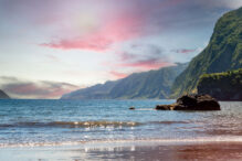 Abendstimmung Madeiras Küsten