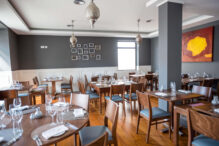 Charming Blue Hotel Restaurant