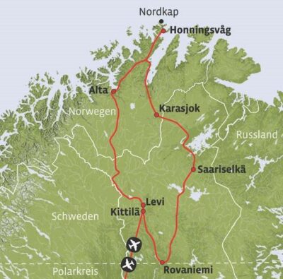 Nordkap Superhit Karte