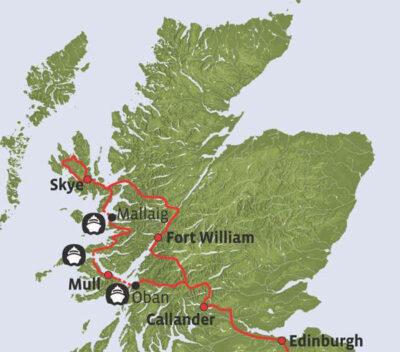 Hebrideninseln Skye und Mull