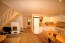 Haus Äkäsmylly Wohnraum Küche