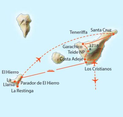 El Hierro und Teneriffa