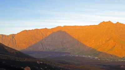 Insel Fogo Sonnenaufgang