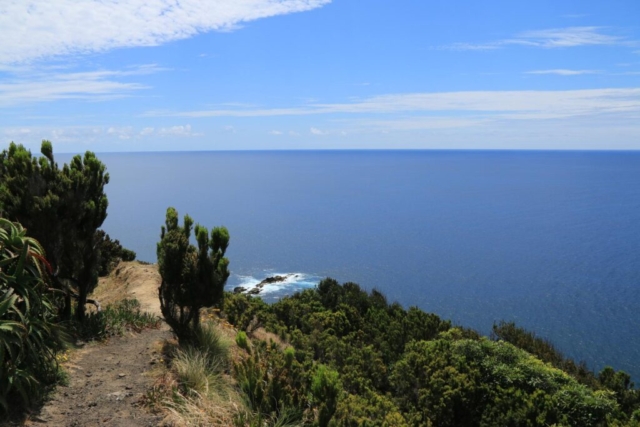 Insel Terceira Insel Terceira, Küste